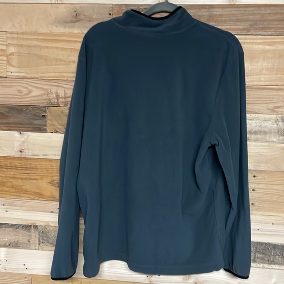 Starter size large (42-44) gray quarter zip fleece pullover top - Picture 7 of 8